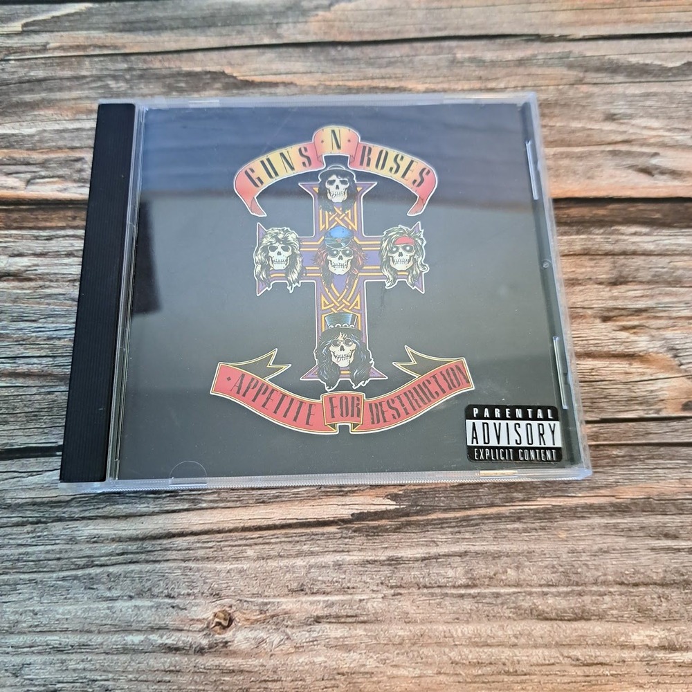 Guns N Roses Appetite For Destruction CD 1987 Geffen 9 24148-2 Hard Rock Classic